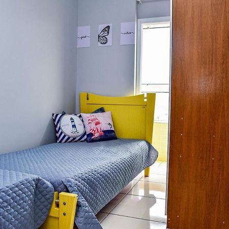 Apto C Wi-Fi A Beira-Mar Na Praia Jardim Real Sp Apartman Praia Grande  Kültér fotó