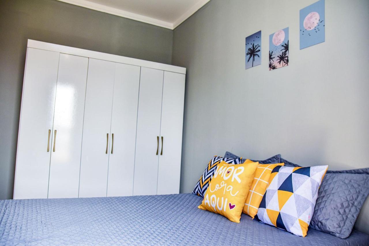 Apto C Wi-Fi A Beira-Mar Na Praia Jardim Real Sp Apartman Praia Grande  Kültér fotó